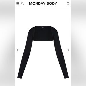 Runyon Canyon Bolero - Black Monday body